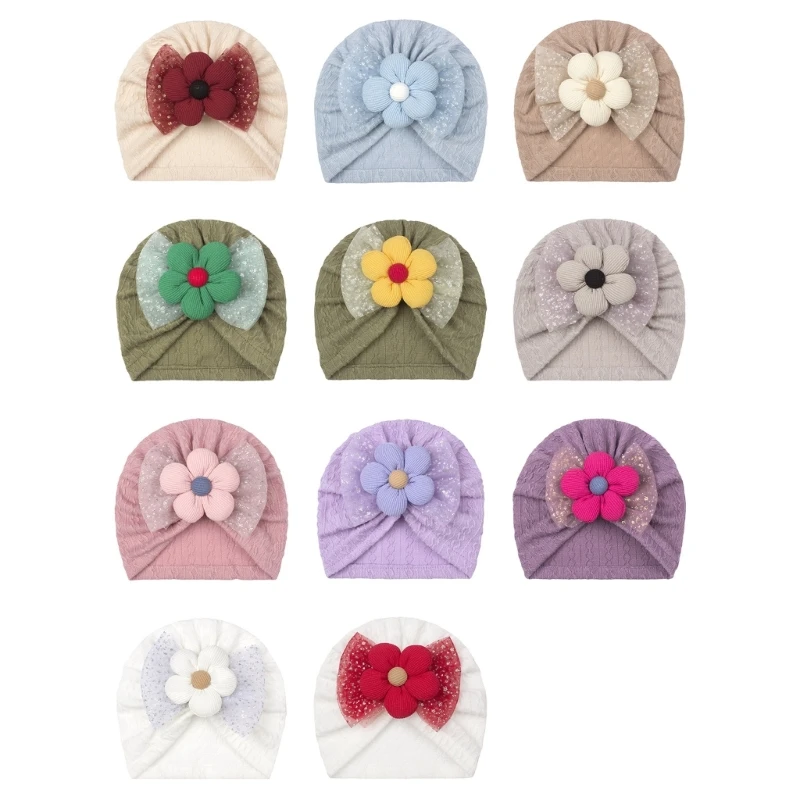 

YYDS Headwrap Hospital Turban Hat Bonnet Caps for Infant Toddlers