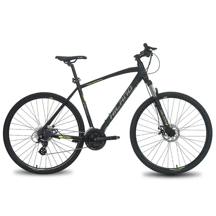 24 Speed Aluminum Mountain Bike 700c Hybrid Bike Bicycle for Men