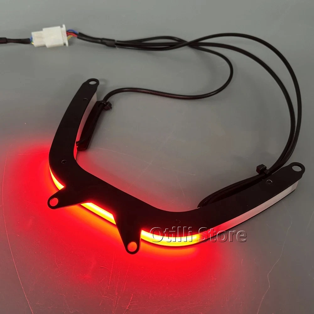 Motorcycle Rear LED Tail Light Brake Turn Signal Indicator For Bonneville Bobber 2017- Integrated Taillight Kit Accessories