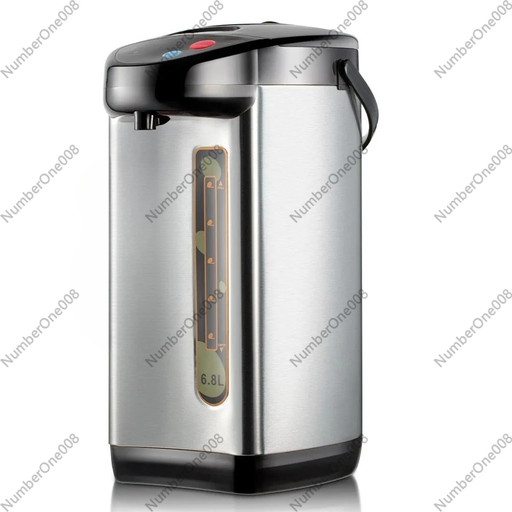 

Электрический чайник из нержавеющей стали 6,8 л с поддержанием постоянной температуры, большой емкости, с термоизоляцией для дома и кухни