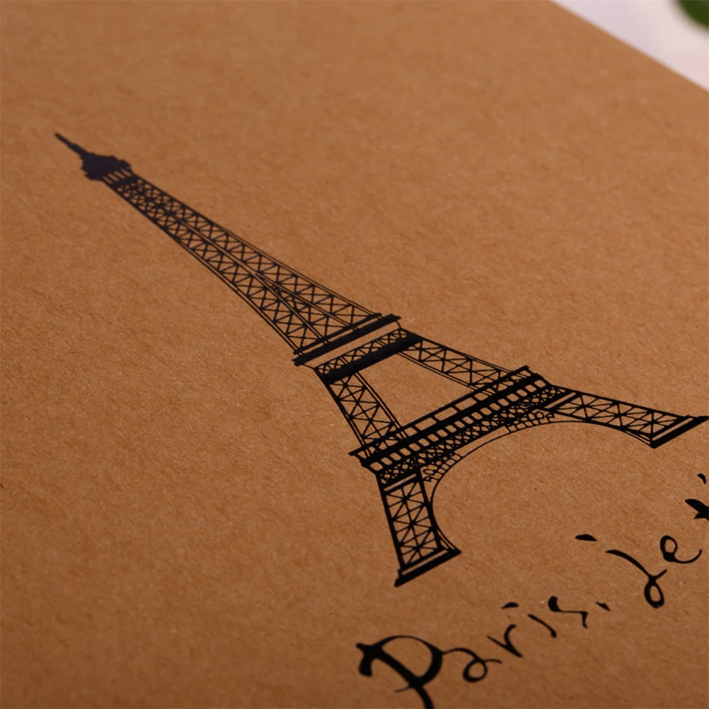 

Retro Kraft Paper Photo Album Craft DIY Scrapbooking for Family Memories Homemade Gift Idea Preserve Moments Photos Storage