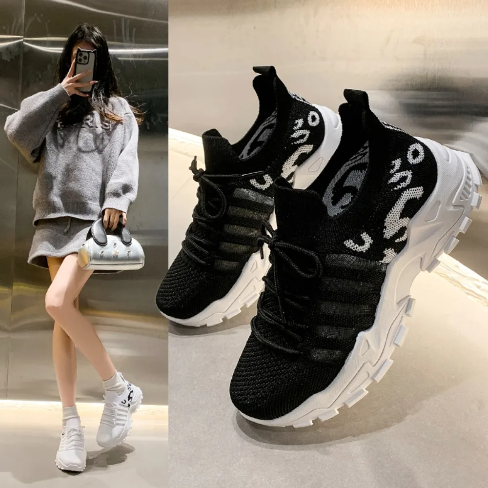 

Luxury Designer Summer White Wedge Shoes for Women Affordable and Fast Delivery Mesh Breathable Flat Casual Sports Shoes