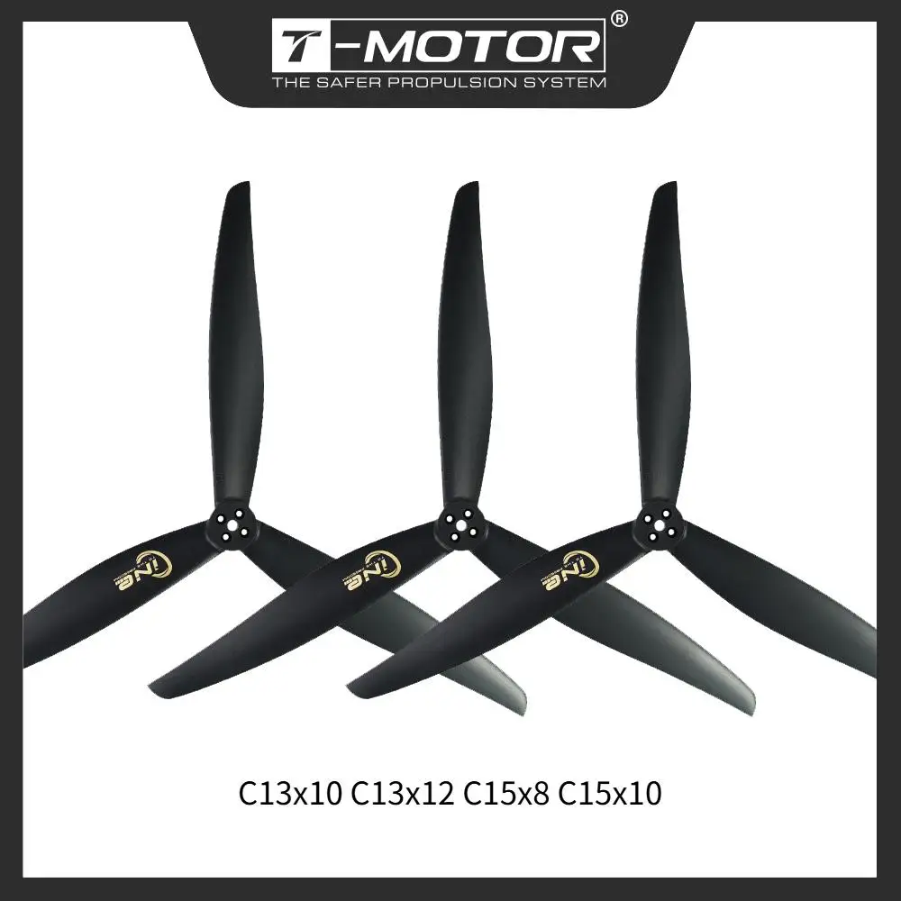 

T-Hobby C13x10 C13x12 C15x8 C15x10 Cinematic FPV Пропеллер Складной оптимизированный аэродинамический профиль Эффективная мощность для дрона с неподвижным крылом DIY