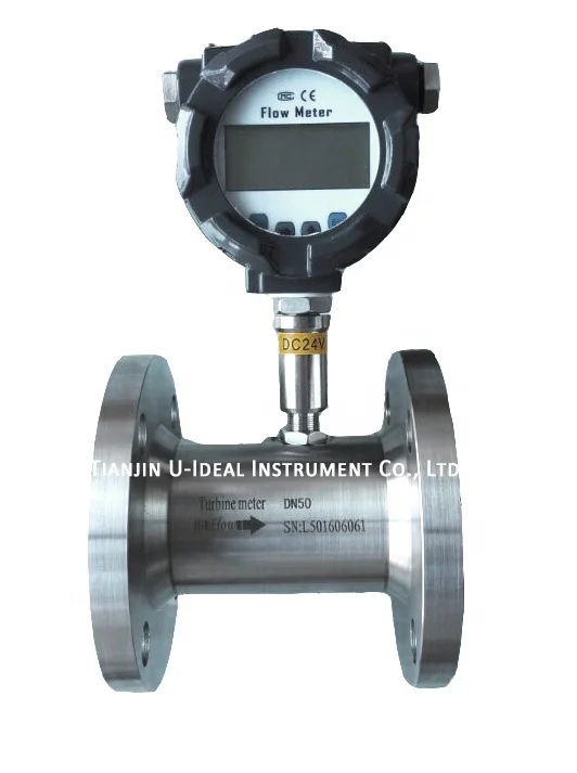 Top quality LPG gas turbine flowmeter with temperature pressure compensation turbine flow meter