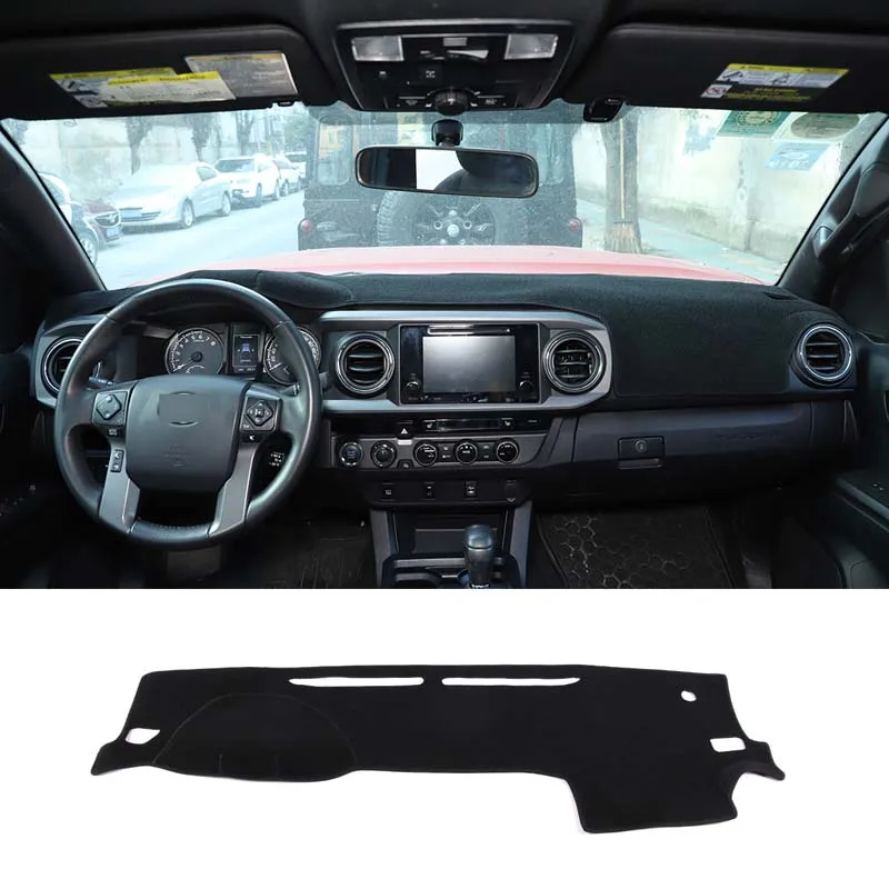 

Car Dashboard Cover For Toyota Tacoma2016 2017 2018 2019 2020 2021 Dashmat Pad Carpet Cover Dashboard Dash Mat Sun Shade LHD