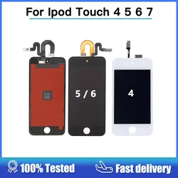 High Quality LCD Display For iPod Touch 4 5 6 7 th LCD Touch Screen Glass Sensor Digitizer Assembly For iPod Touch 5 5th tested