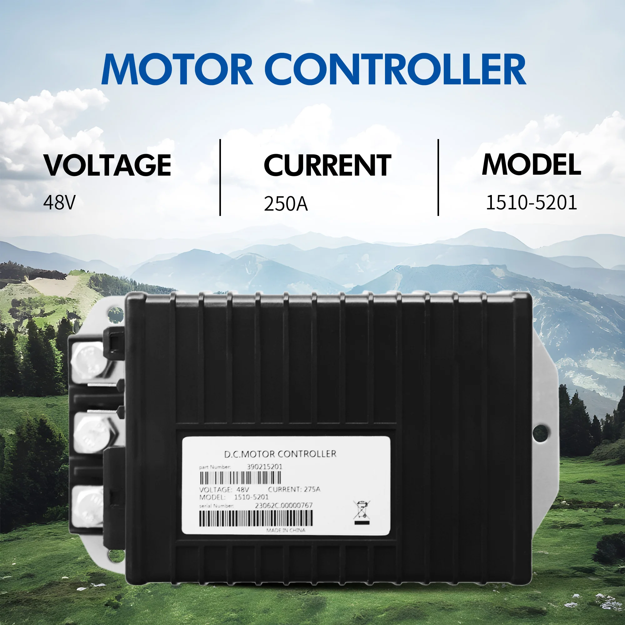 

250Amp 48Volt 1510-5201 DC Speed Controller for Curtis Club Car DS Precedent Golf Cart