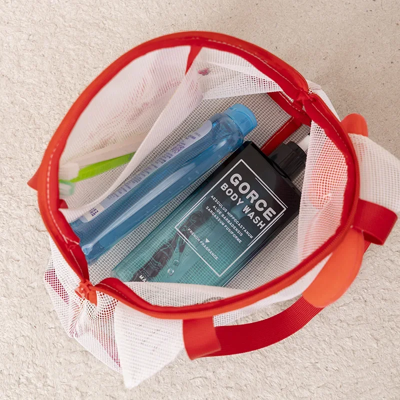 حقيبة غسيل هالو كيتي، حقيبة كروس محمولة باليد، حقيبة كتف ذات سعة كبيرة، حقائب ويب للمرأة