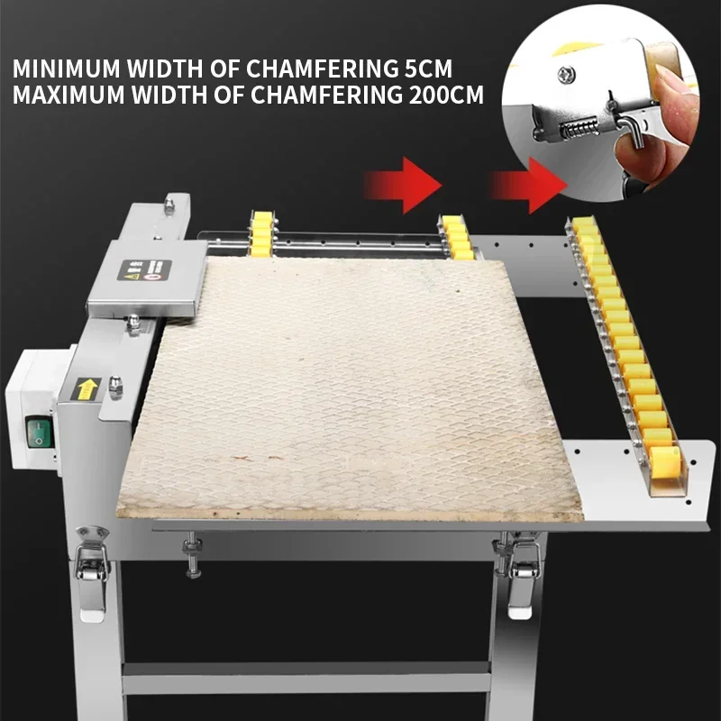 Mesin chamfer ubin keramik bebas debu 2600W Desktop Bevel multi-fungsi mesin sentuh sudut 45 ° chamfer presisi tinggi.