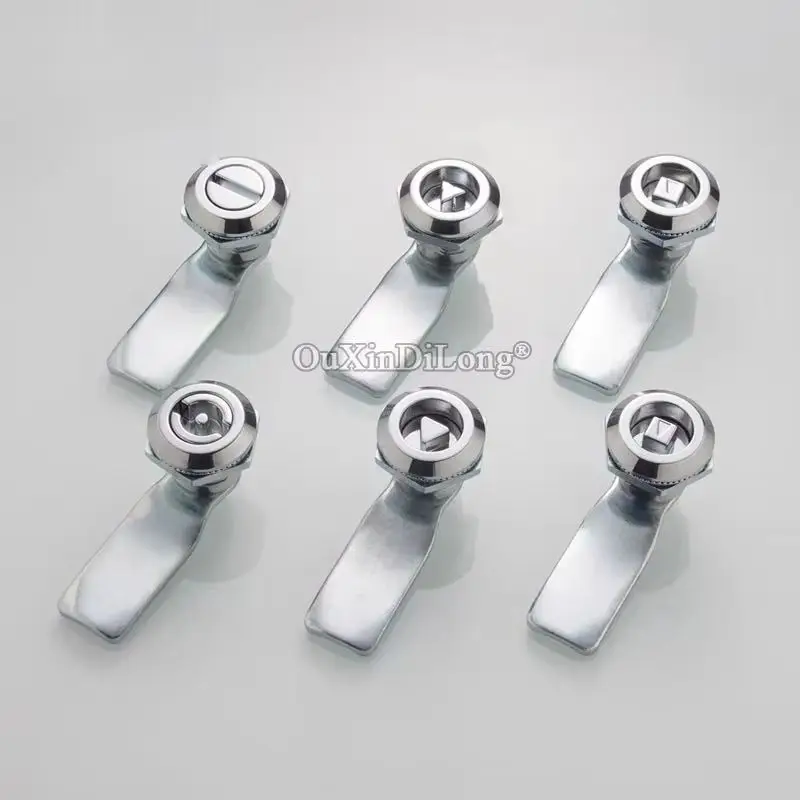 HOT 10PCS Zinc Alloy Industrial Cam Locks File Cabinet Lock Distribution Box Lock Switch Electric Cabinet Door Lock Toolbox Lock