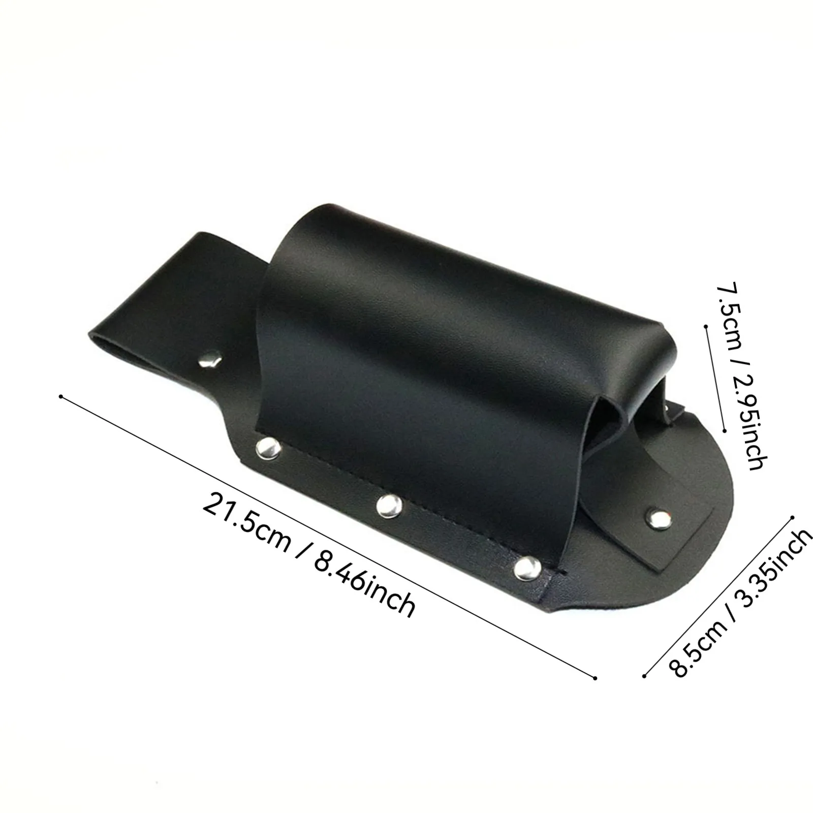 Custodia protettiva per bottiglia di birra in pelle appesa in vita. Marsupio portatile creativo per alpinismo all'aperto con custodia in pelle