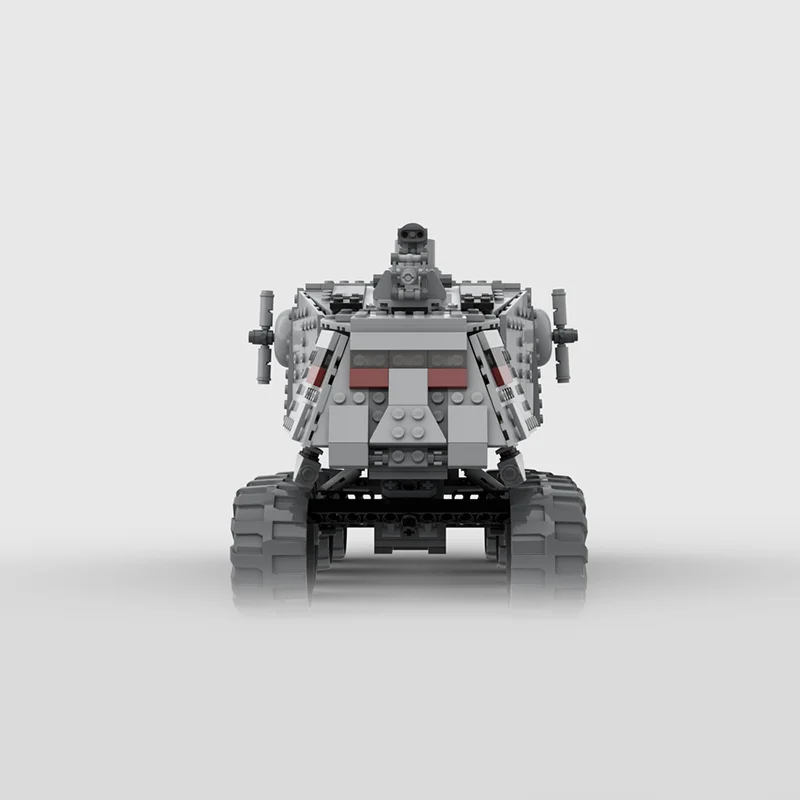 949pcs MOC Budget But Big Turbo Tank Havw A6 Juggernaut Space Battle Galaxy SciFi Model Building Blocks Castle Street Toy Gift view 5