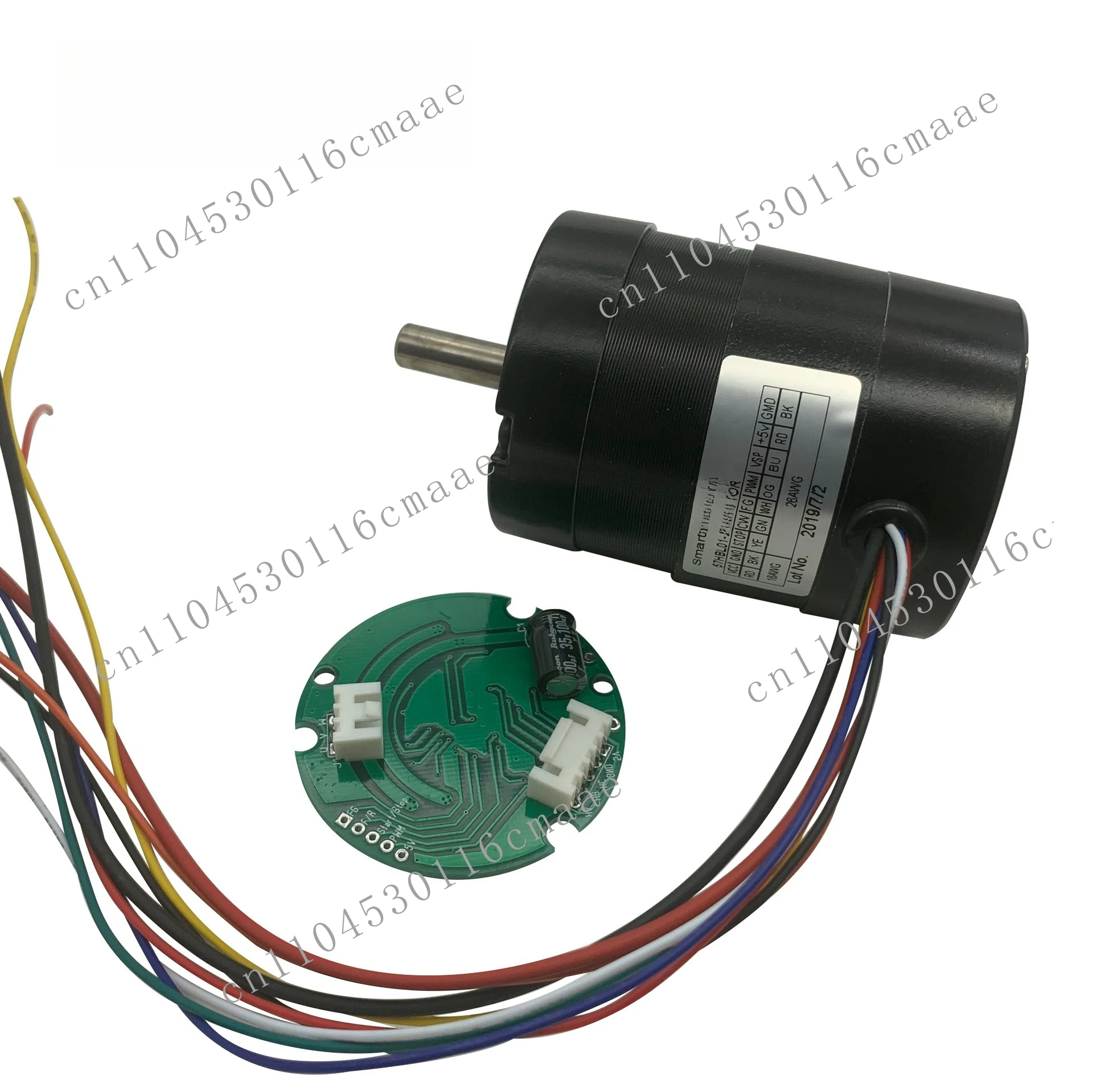 57BL series DC brushless motor with hall built-in drive 24v 36v 48v