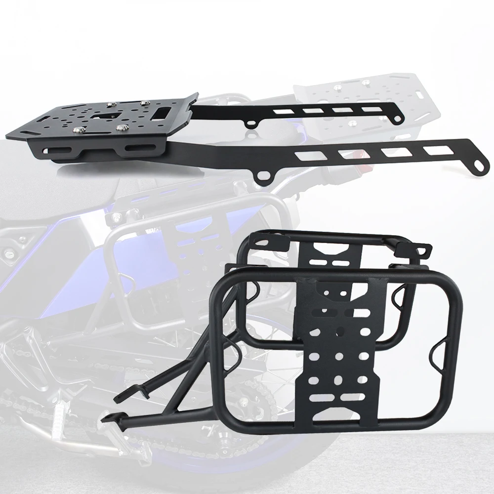 

Rear Luggage Rack For Yamaha Tenere 700 XTZ690 2019-2024 Motorbike Luggage Rack Topcase Side Trunk Case Suitecase Pannier Holder