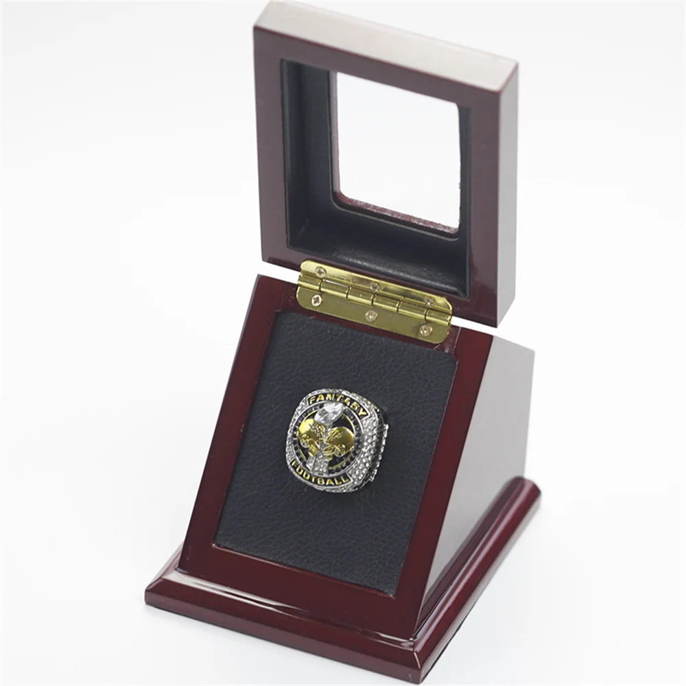 

Multiple Specifications and Styles Multiholes Ring Wooden Championship Rings Box Display Case