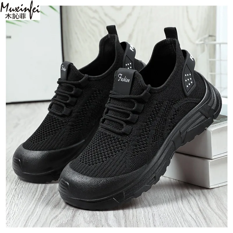 Women's Summer Shoes Breathable Mesh Soft Soles Comfortable Women's Running Shoes Fashionable Versatile Sports Shoes