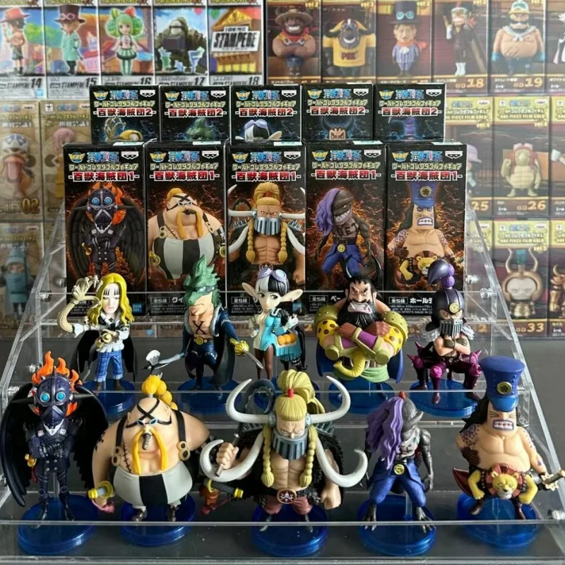 In Stock Bandai One Piece Glasses Factory Wcf Beast Pirate Team 12 Ashes Three Disasters Quinn Mega Kaido Gift