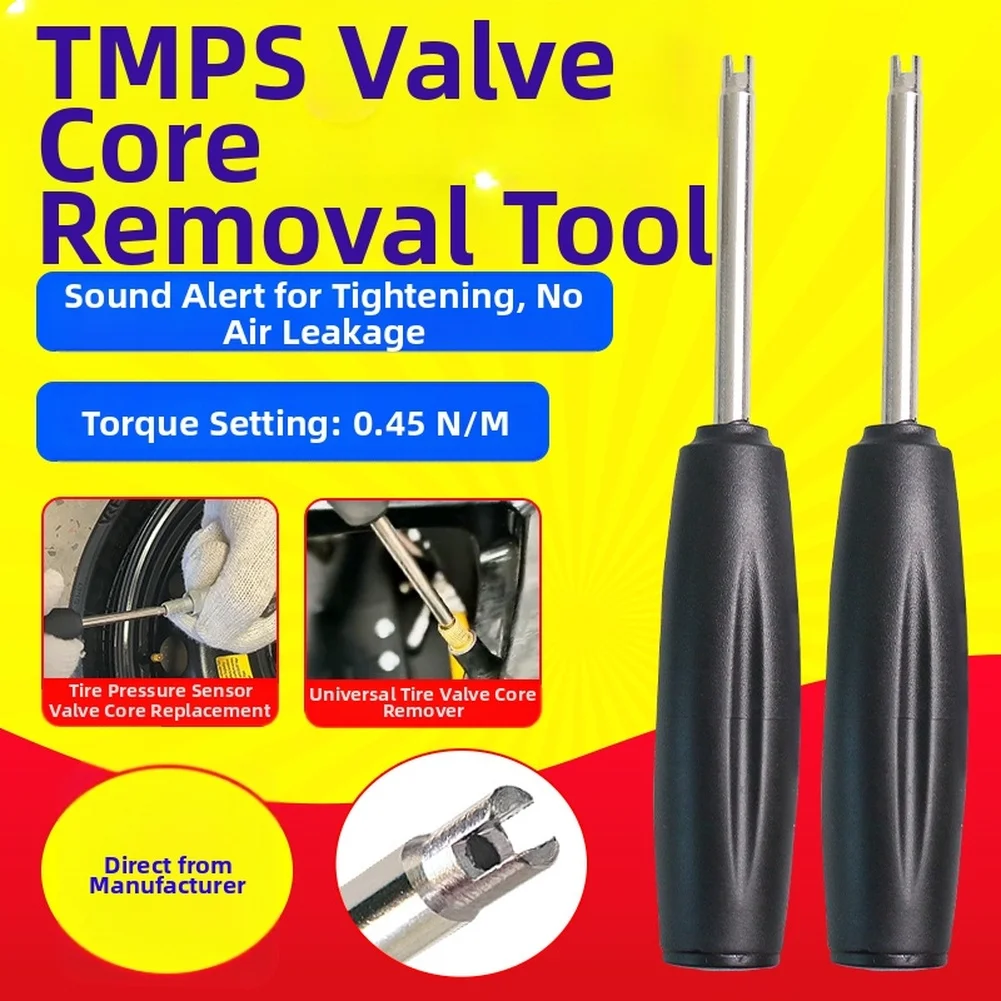 Wrench Valve Core Tool Standard Bore Valve Core Installation Or Removal Tools For Car Motorcycle Tire TPMS Deflation Removal