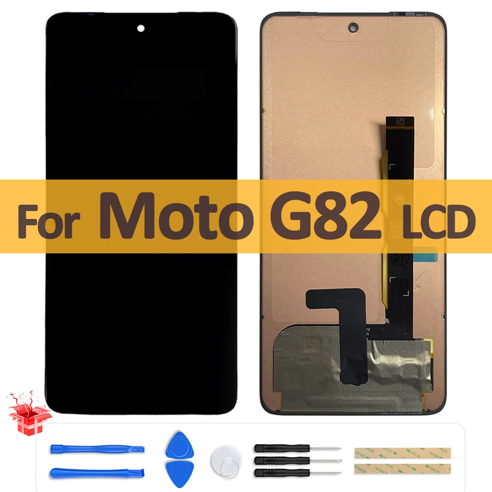 

6.6" Original AMOLED For Motorola Moto G82 LCD XT2225-2 Display Touch Screen Digitizer Assembly with Frame Repair Replacement