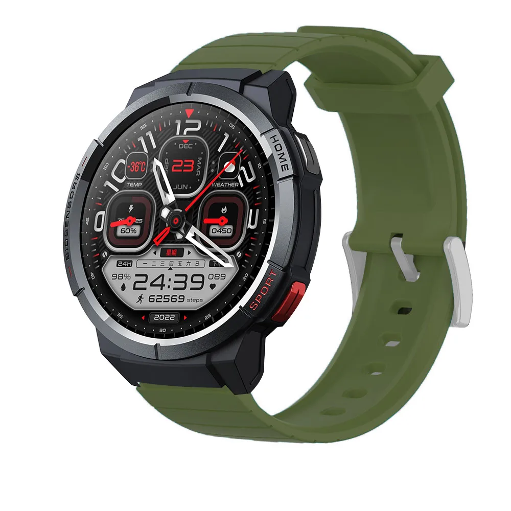 BEHUA Armband Silikon-Ersatzband für Xiaomi Mibro GS Smartwatch Armband-Zubehör Uhrenarmband Sport Mode Correa Gürtel – Detail 10