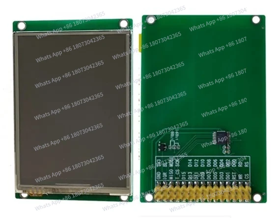 

2,8-дюймовый 40-контактный цветной ЖК-экран с сенсорным управлением (с платой/без платы), микросхема управления HX8347D, параллельный интерфейс 8/16 бит, 240(RGB)*320