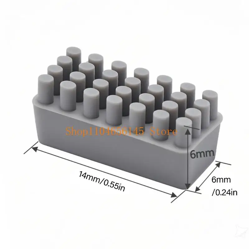 

652F 3D Printer Nozzle Cleaner Wiper With Heat Resistance For Residues Removal