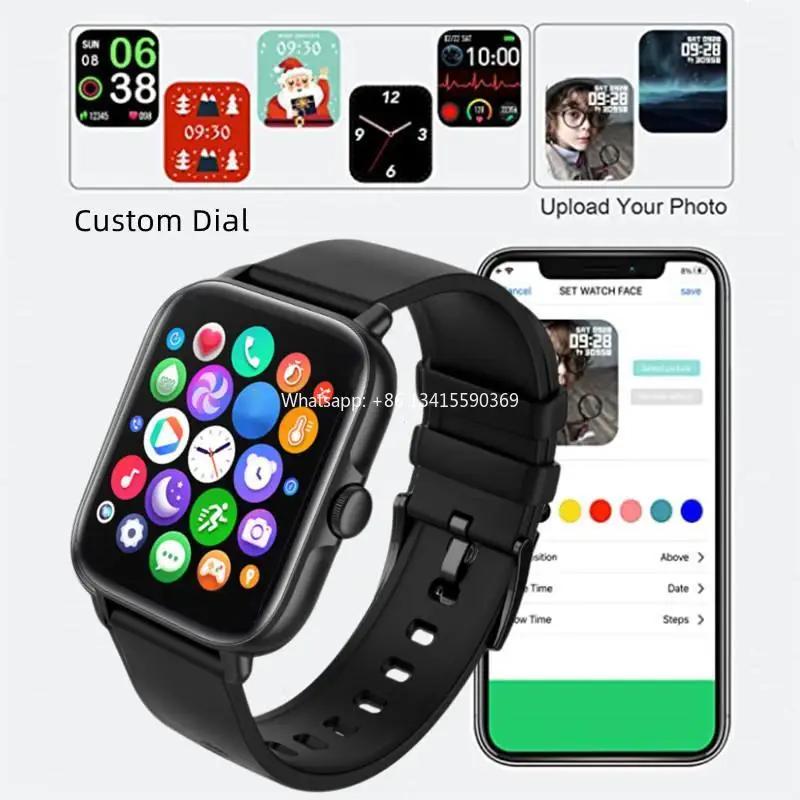 

New Arrival Mobile Phone Sport Watch Smart Watch Heart Rate Monitoring Fitness Tracker Watch Smart Bracelet