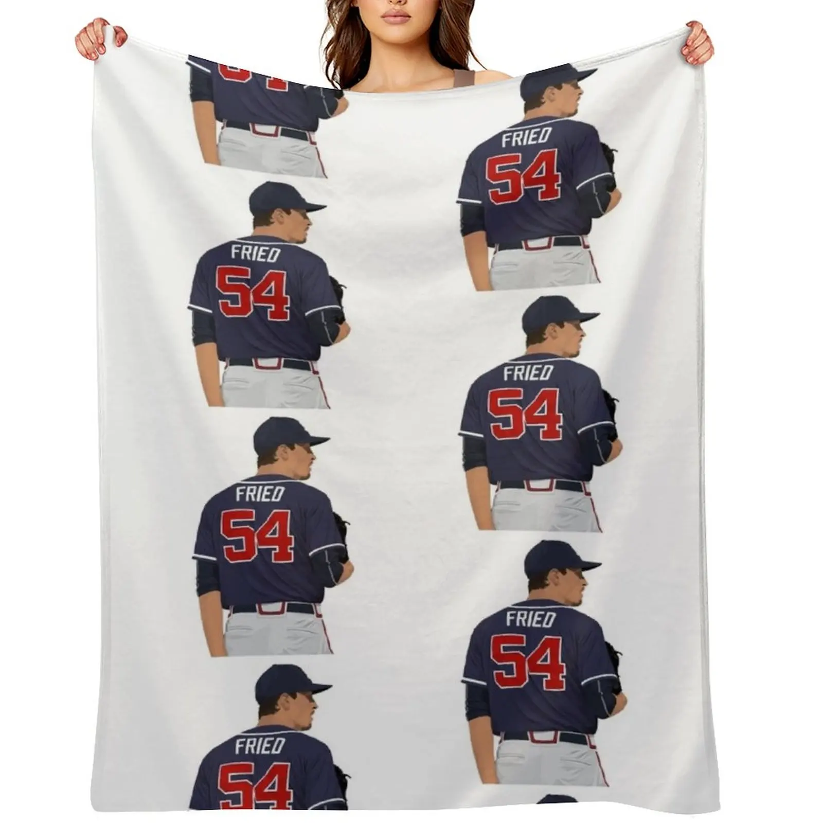 Max Fried 54 Throw Blanket warm for winter Bed Fashionable Multi-Purpose Furrys Blankets