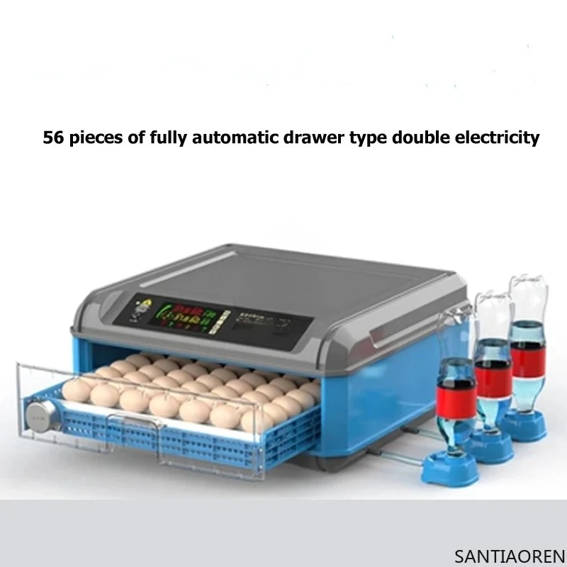 

Automatic Temperature Egg Incubator 48Pcs Mini Automatic Water SupplyChicken Egg Incubator