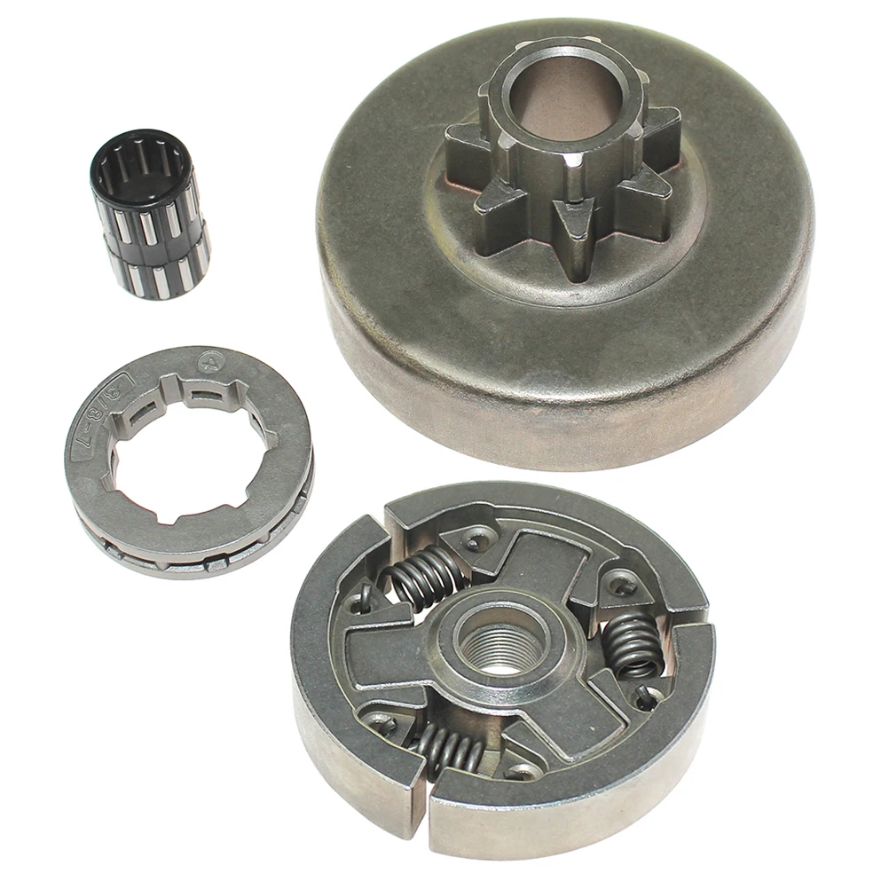 Clutch + Clutch Drum Sprocket Rim Needle Cage For Stihl 038 038AV MS380 MS381 MS381N 1119 0007 1003 9512 933 3150