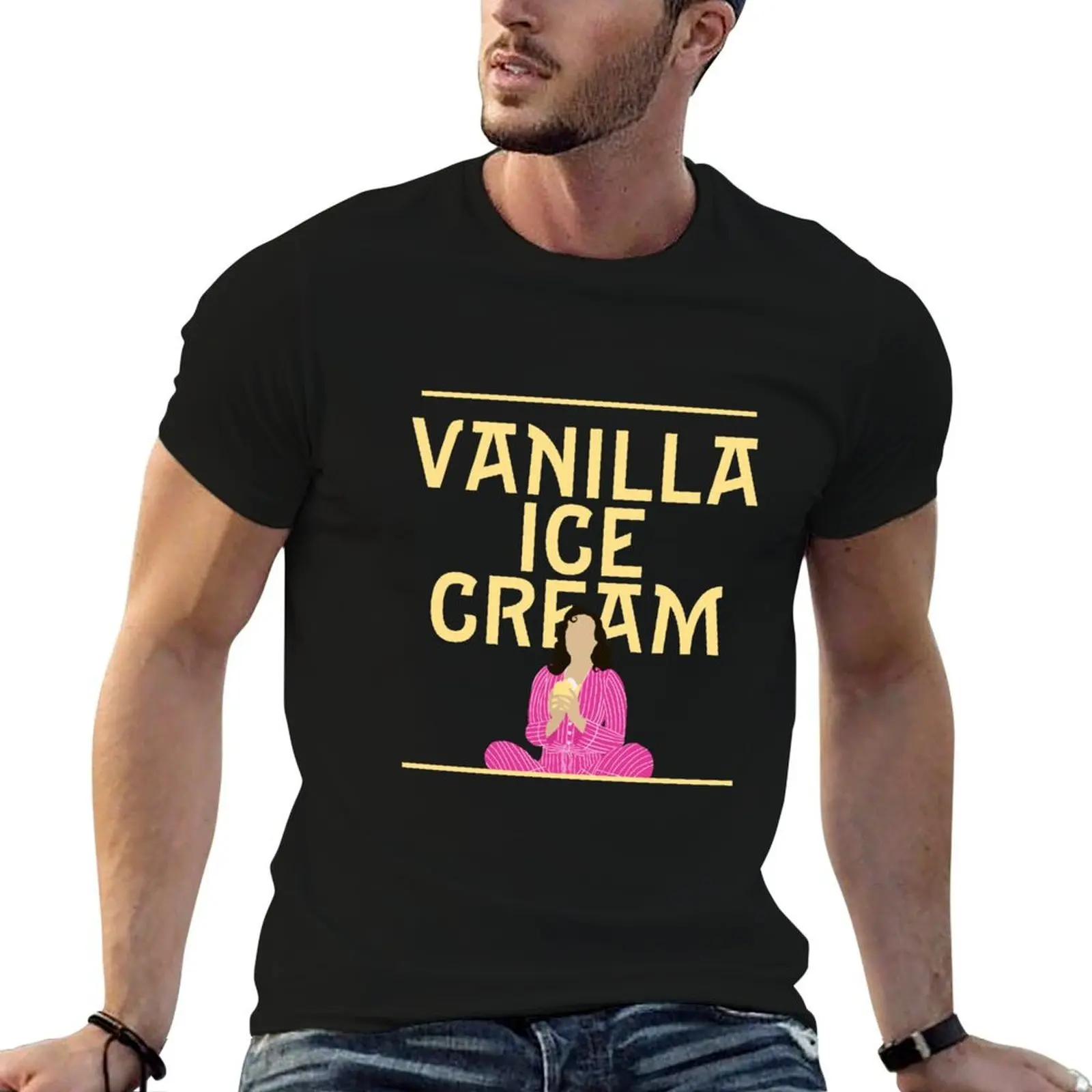 Vanilla Ice Cream | She Loves Me T-Shirt t shirt man cotton t shirts for man cotton funny cotton t shirt pack T-shirt