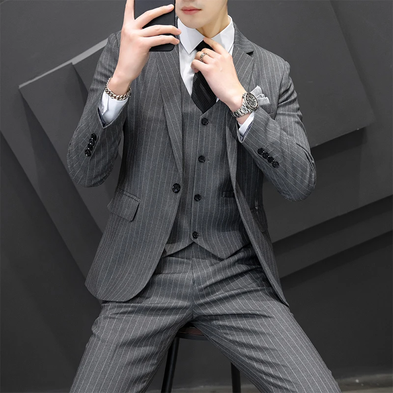 

wm103Groom wedding dress casual suit jacket suit men's Korean business formal slim fit best man