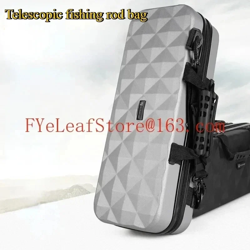 Heiße Verkaufsbox Hard Shell Mini Bag Wasserdichte Teleskop-Angeltasche