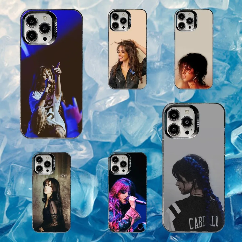 

Singer C-Camila C-Cabello Phone Case For iPhone 16,15,14,13,12,11,Mini,Pro,SE,MAX White Matte Shockproof Cover