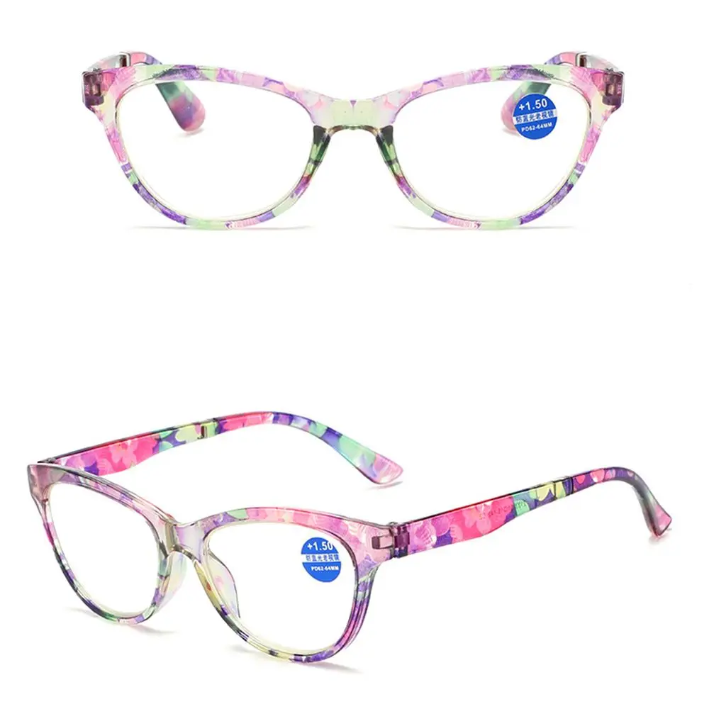 Женские очки для ПК, сверхлегкие очки для дальнего видения, очки для дальнозоркости, очки для чтения с защитой от синего луча