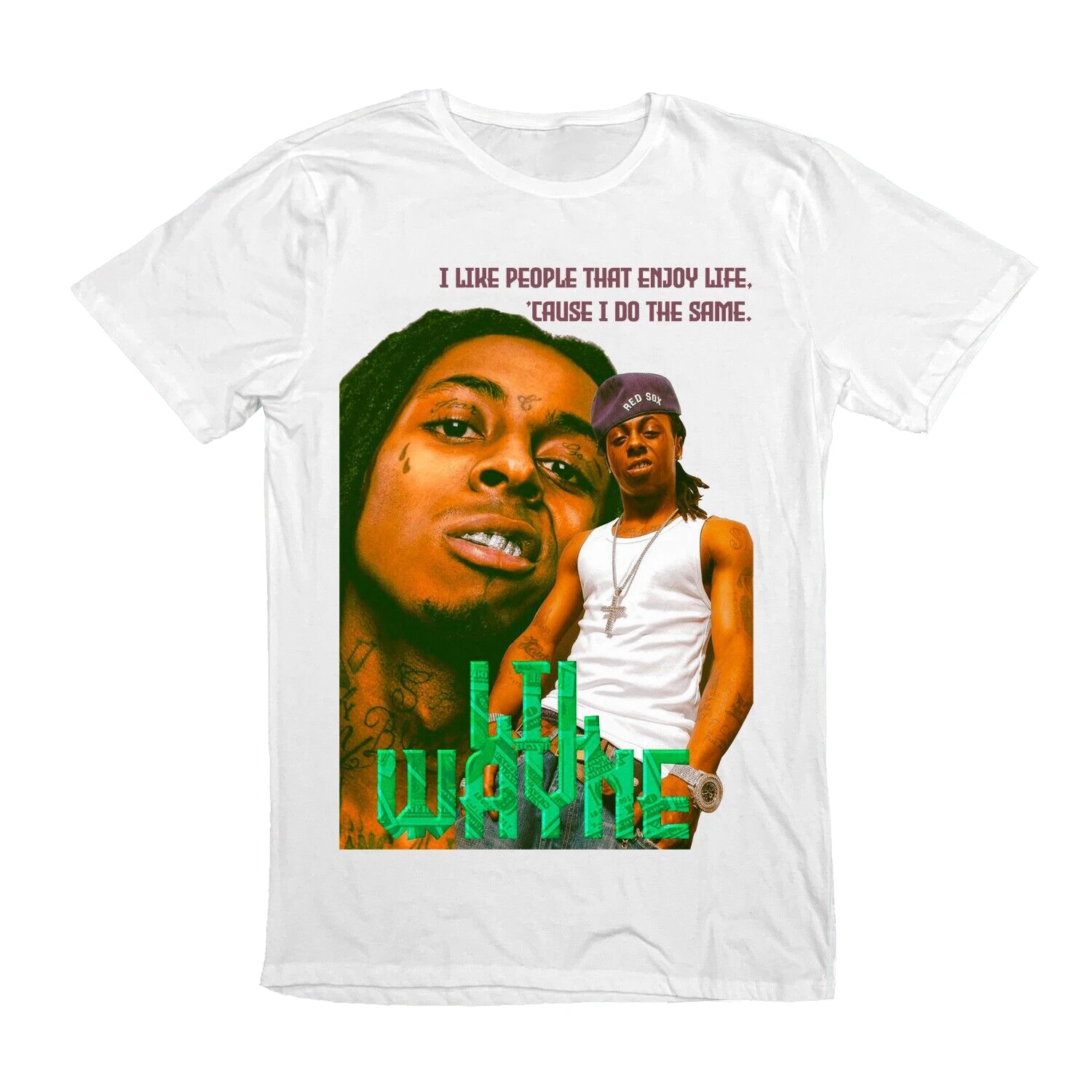 Weezy Lil Wayne Rap Rapper American Hip-hop Artist R&b Band Music Tee T-shirt