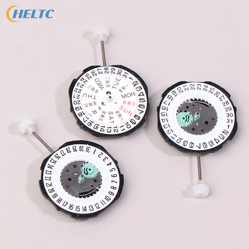 1PC Replace The Clock China Sunon Sl28 Sl28-6 Quartz Movement Three Hands Calendar Date A Cheap Alternative To 2115-20z Movement