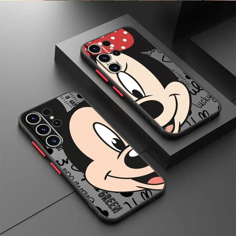 Etui na telefon Samsung Galaxy A12 A13 A15 A22 A14 A23 A25 A33 A24 A32 A34 A35 52 A55 A53 A54 A73 A72 4G 5G Disney Minnie Mickey