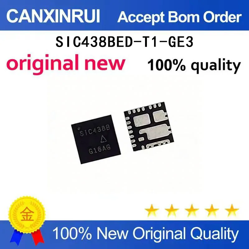 

(5-100 Pieces) Brand new original SIC438BED-T1-GE3 SIC438B packaged MLP44-24L DCDC power chip