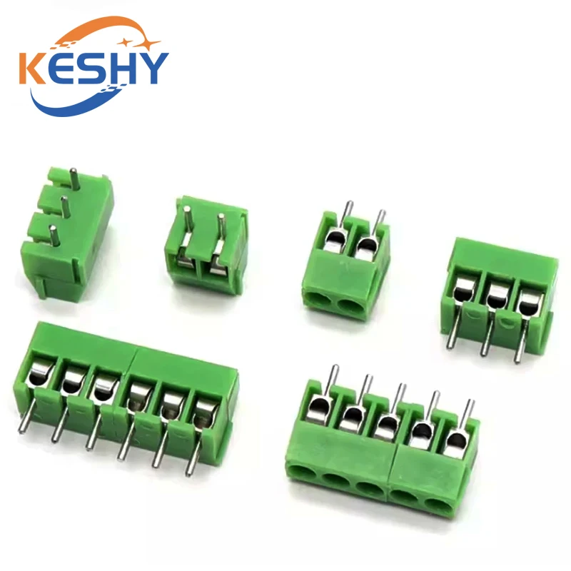 10Pcs KF396-3.96 2Pin 3Pin 4Pin Screw Terminal Block Connector KF396 2P 3P 4P 3.96mm Pitch Spliceable Plug-in PCB Terminal