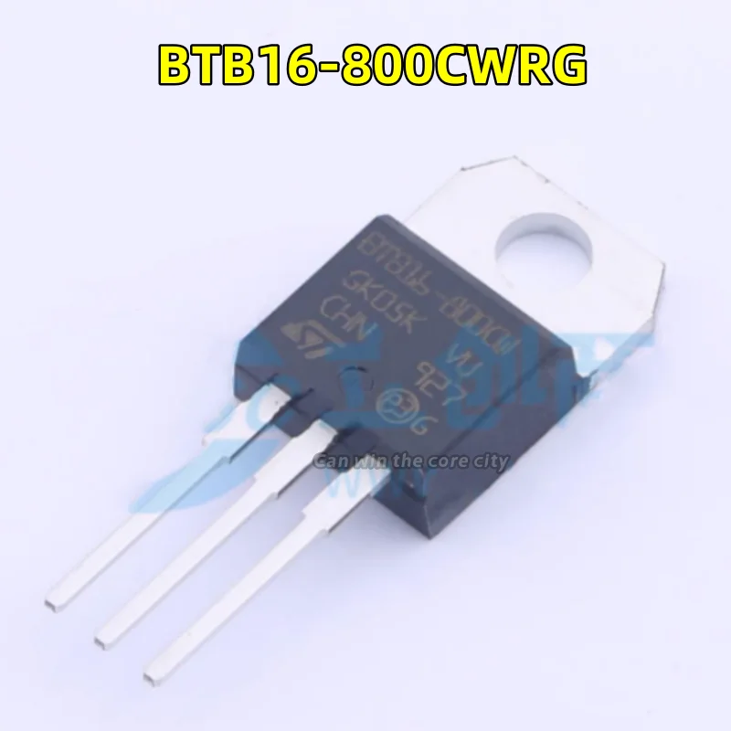 

1-100 PCS/LOT BTB16-800CWRG BTB16-800CW package TO-220 Direct bidirectional thyristor original spot