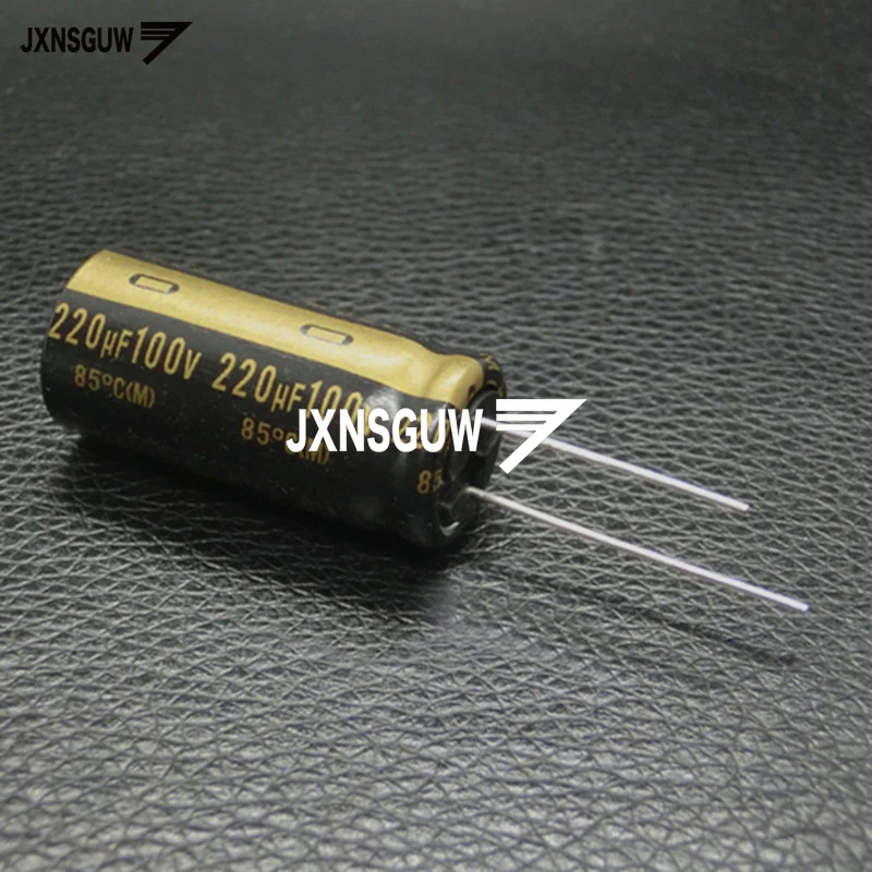 10PCS/lot original japan NICHICON MUSE KZ 100V220UF 16X35.5MM 220uF 100V Electrolytic Capacitor 85c Free Shipping
