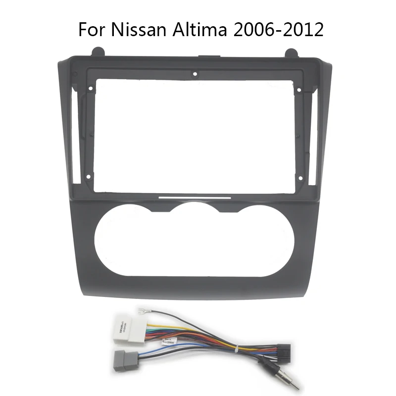 9 Inch Autoradio Fascia Voor Nissan Altima 2006 2007 2008 2009 2010 2011 2012 Audiospeler Installeren Dashboard Frame Mount Kit