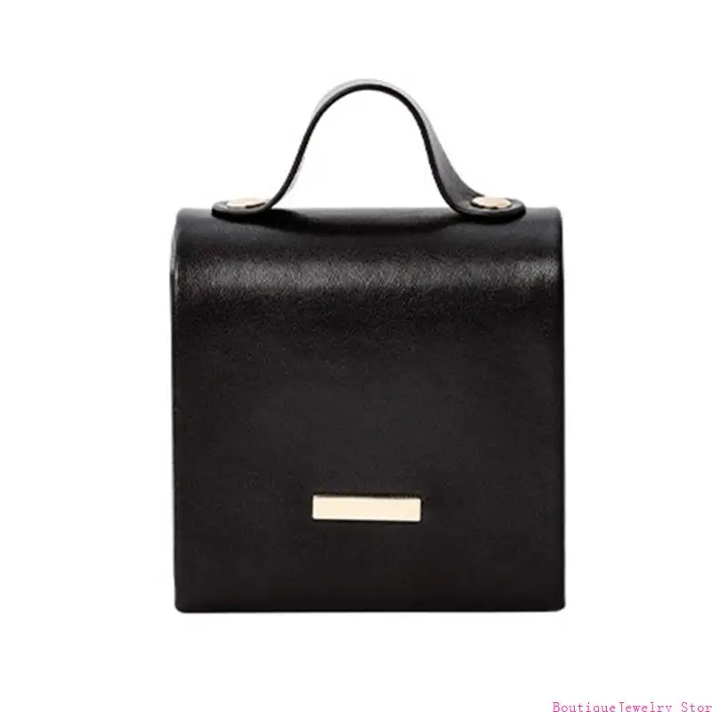 E1PE Lightweight Jewelry Holder For Travel Features Compartments Prevents Tangling Damage