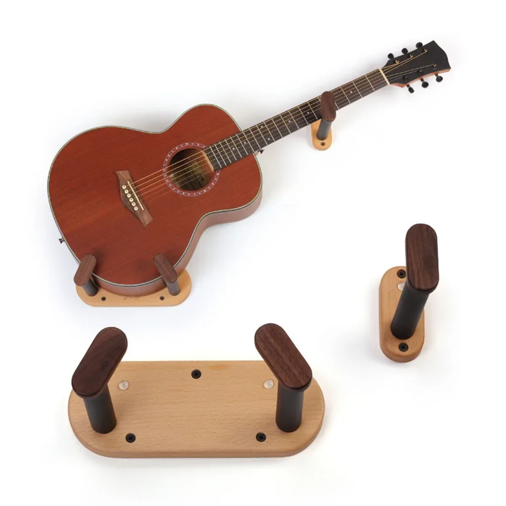 Guitar Wall Mount Guitar Holder Hook Home Use Space-saving Design Versatile Compatibility For Acoustic Guitars