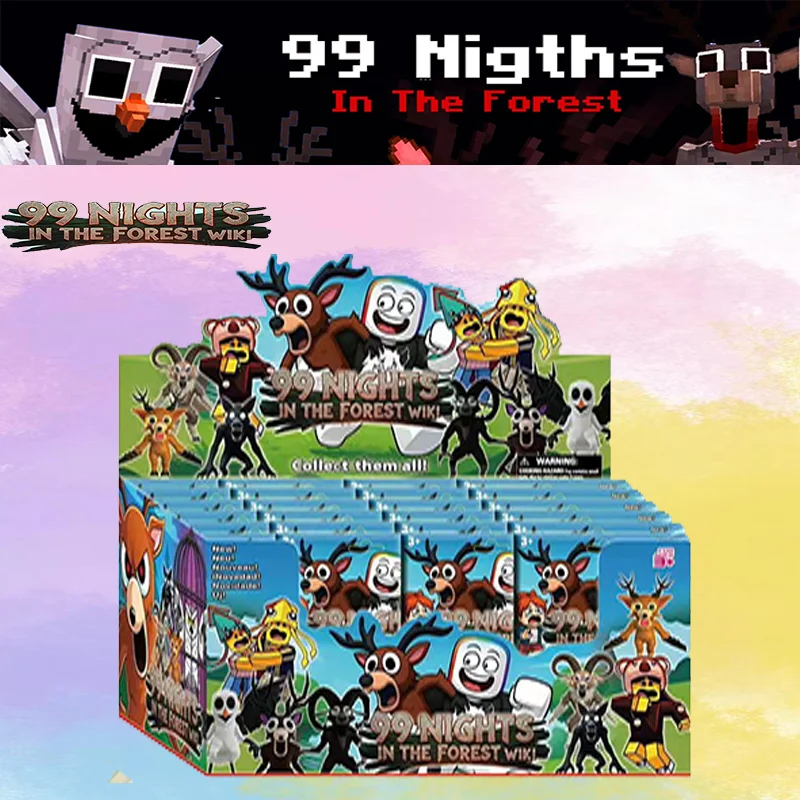 

24pcs/set 99 Nights In The Forest Hot gameAction Figures New Game Peripheral Birthday Gifts Toys for Kids Halloween Gifts