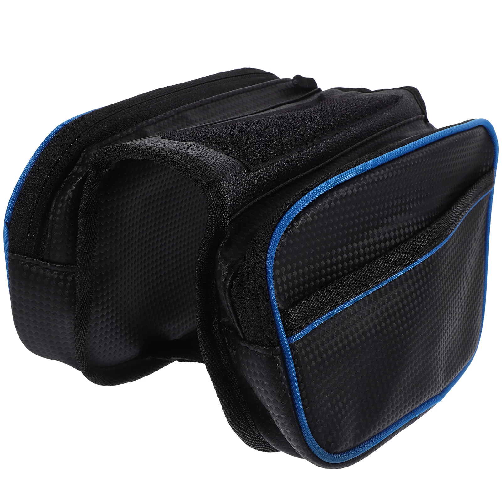 

Waterproof Bike Front Bag Large Capacity Pu Frame Mount For Phone Handlebar Mountain Bike Storage Pouch Cycling Accessories