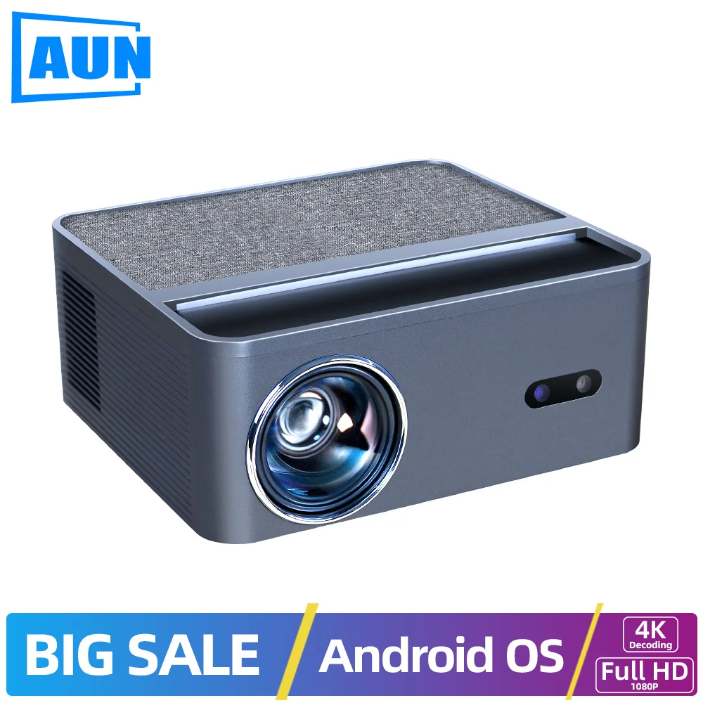 

AUN A45 Projector Android Home Theater Laser Game 3D Full HD 1080 Native Bluetooth WIFI Projectors Kids Story 4k Video Smart TV