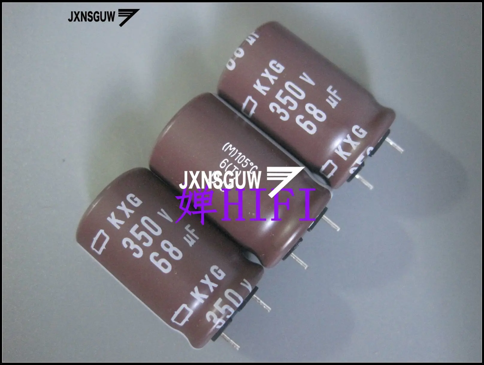 

20PCS NIPPON KXG 350V68UF 16X25MM NCC long life electrolytic capacitor 68UF/350V CHEMI-CON 105 degrees 68uF 350V