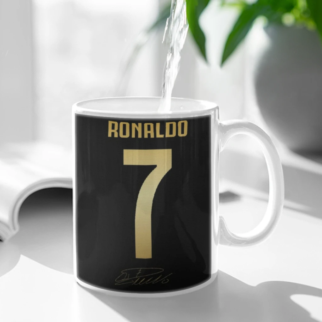 

Cristiano-Ronaldo-CR7-Coffee Mug 11oz Fun Ceramic Coffee Tea Cocoa Cup Handle Tea Drink Cup